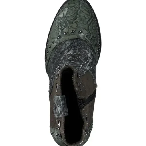 Mustang 1335505-700, Stiefeletten, Damen, Grün