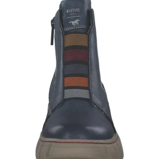 Mustang 1499606, Winterstiefeletten, Damen, blau