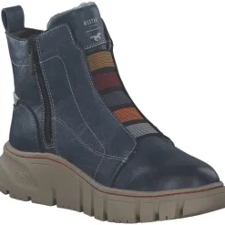 Mustang 1499606, Winterstiefeletten, Damen, blau