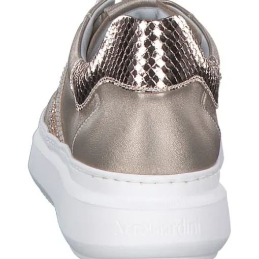 NeroGiardini E409918D, Schnürschuhe, Damen, Gold (Sirocco Gold)