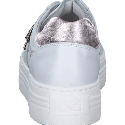 NeroGiardini E409967D, Schnürschuhe, Damen, Weiß