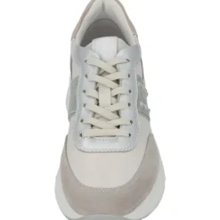 NeroGiardini E409850D, Schnürschuhe, Damen, nuvola velvet (beige)