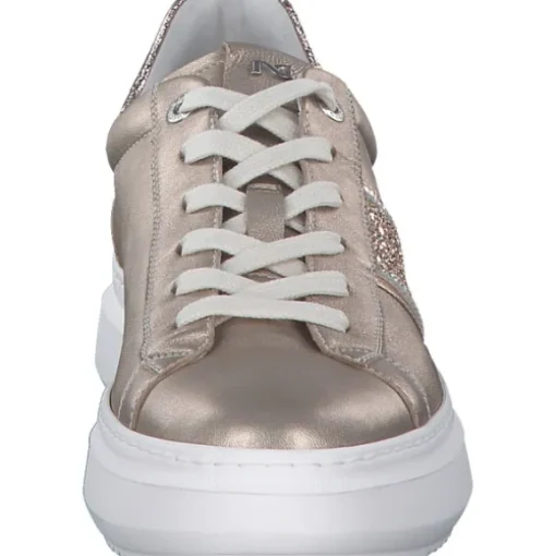 NeroGiardini E409918D, Schnürschuhe, Damen, Gold (Sirocco Gold)