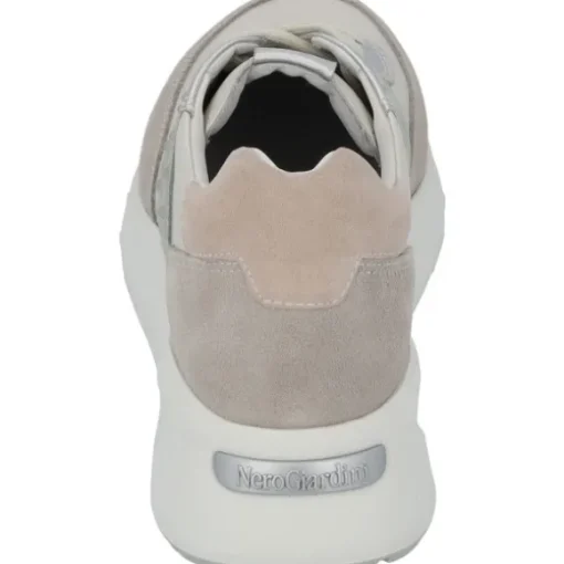 NeroGiardini E409850D, Schnürschuhe, Damen, nuvola velvet (beige)
