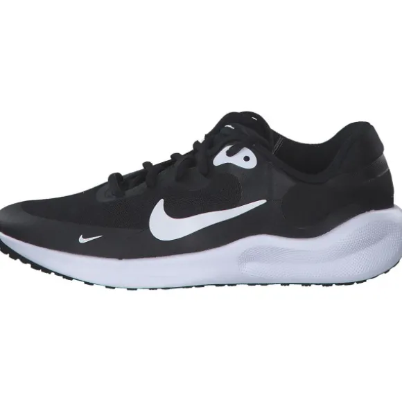 Nike FB7689-003 Revolution 7, Schnürschuhe, Kinder, black/white-white