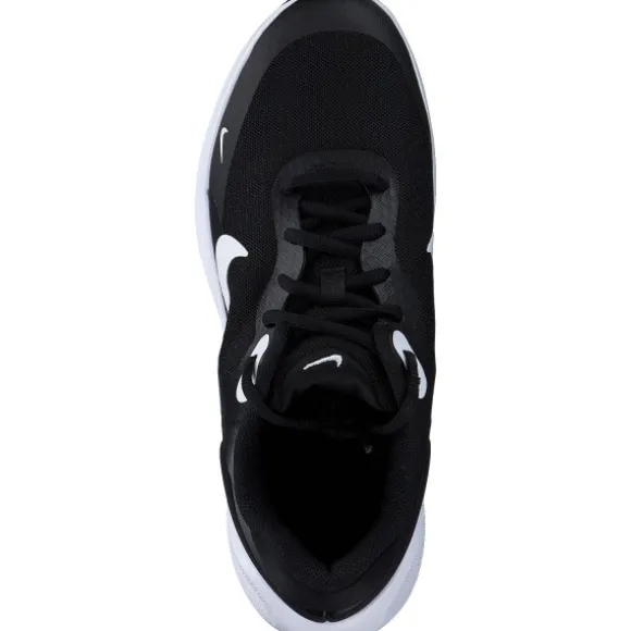 Nike FB7689-003 Revolution 7, Schnürschuhe, Kinder, black/white-white