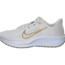 Nike FD6034-003 Quest 6, Schnürschuhe, Damen, phantom/met gold-sail-pale ivo