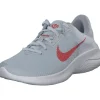 Nike Flex Experience Run 11 DD9283, Sneakers Low, Damen, pure plat/lt crimson/wolf grey
