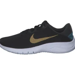 Nike Flex Experience Run 11 DD9283, Sneakers Low, Damen, black/wheat gold/dk smoke