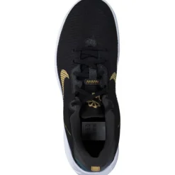 Nike Flex Experience Run 11 DD9283, Sneakers Low, Damen, black/wheat gold/dk smoke