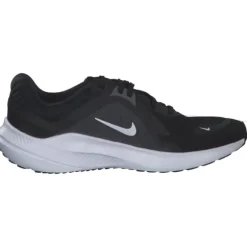 Nike Quest 5 DD9291, Schnürschuhe, Damen, black/white iron grey/sk smoke