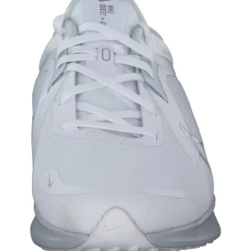 Nike Quest 5 DD9291, Schnürschuhe, Damen, white/met silver pure platinum