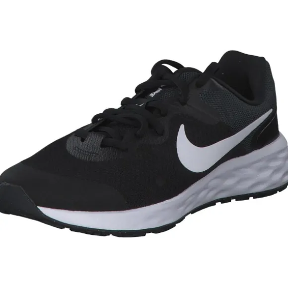 Nike Revolution 6 DD1096 M, Sneakers Low, Kinder, black/white-dk smoke grey