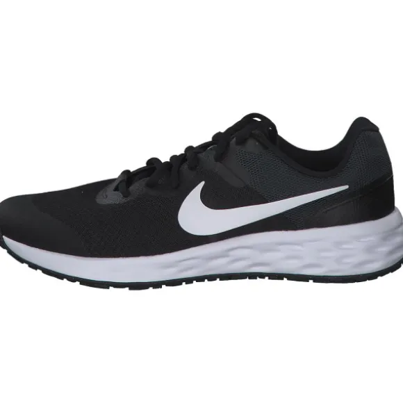 Nike Revolution 6 DD1096 M, Sneakers Low, Kinder, black/white-dk smoke grey