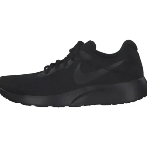 Nike Tanjun DJ6257, Sneakers Low, Damen, black/black-barely volt