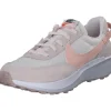 Nike Waffle Debut DH9523, Sneakers Low, Damen, lt soft pink/arctic orange