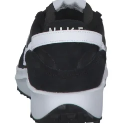 Nike Waffle Debut DH9523, Sneakers Low, Damen, BLACK/WHITE-ORANGE-CLEAR