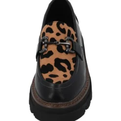 Palado Alyndra, Loafers, Damen, Schwarz/Leo Braun