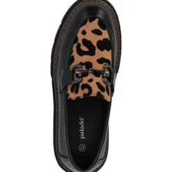 Palado Alyndra, Loafers, Damen, Schwarz/Leo Braun