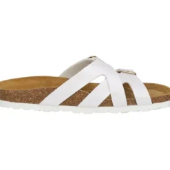 Palado Arrila, Pantoletten, Damen, Weiß Metallic