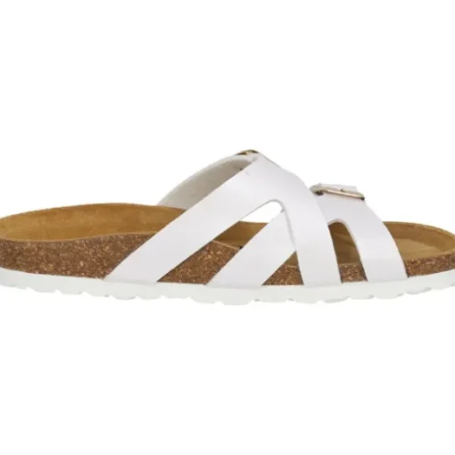Palado Arrila, Pantoletten, Damen, Weiß Metallic