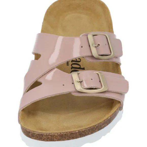 Palado Arrila, Pantoletten, Damen, Rosa Lack