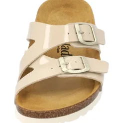 Palado Arrila, Pantoletten, Damen, Beige Lack