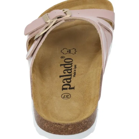 Palado Arrila, Pantoletten, Damen, Rosa Lack