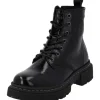 Palado Biak, Schnürstiefeletten, Damen, Schwarz Lack
