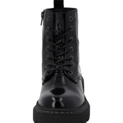 Palado Biak, Schnürstiefeletten, Damen, Schwarz Lack