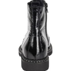 Palado Biak, Schnürstiefeletten, Damen, Schwarz (Glanz)