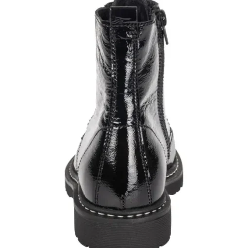 Palado Biak, Schnürstiefeletten, Damen, Schwarz (Glanz)