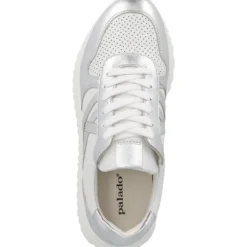 Palado Bradlix, Sneakers Low, Damen, Weiß/Silber