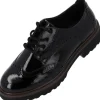 Palado Casula by Sila Sahin, Brogues, Damen, Schwarz Lack