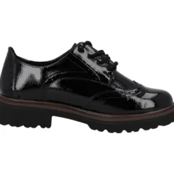 Palado Casula by Sila Sahin, Brogues, Damen, Schwarz Lack
