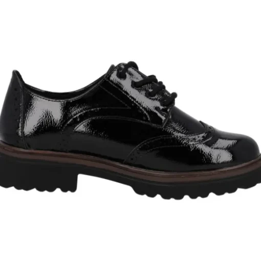 Palado Casula by Sila Sahin, Brogues, Damen, Schwarz Lack
