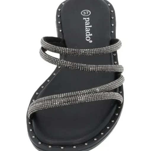 Palado Celleri, Pantoletten & Badeschuhe, Damen, Schwarz