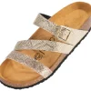 Palado Chios, Pantoletten, Damen, Metallic Gold