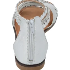 Palado Chritina, Riemchensandalen, Damen, Silber