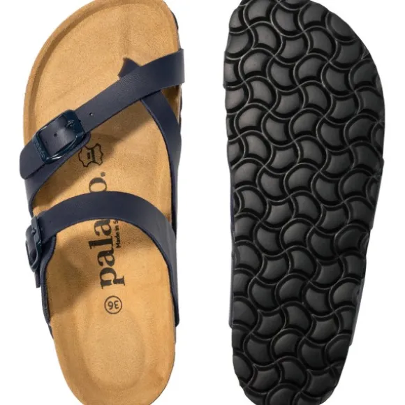 Palado Cres Matt, Pantoletten, Damen, Dunkelblau