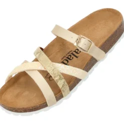 Palado Cruisi, Pantoletten, Damen, Gold Multisparkle