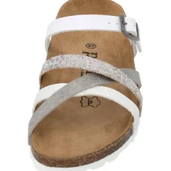 Palado Cruisi, Pantoletten, Damen, Weiß/Grau