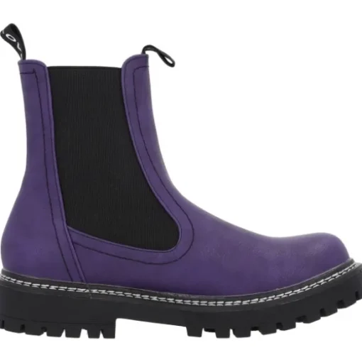 Palado Dedej, Chelsea Boots, Damen, Lila
