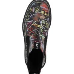 Palado Dedej Fresco by Sila Sahin, Chelsea Boots, Damen, Graffiti