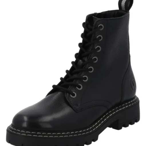 Palado Deiraid, Schnürstiefel, Damen, Schwarz