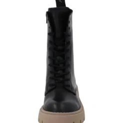 Palado Delos, Schnürstiefel, Damen, Schwarz/Beige