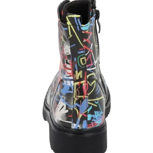Palado Djerba, Schnürstiefel, Damen, Graffiti