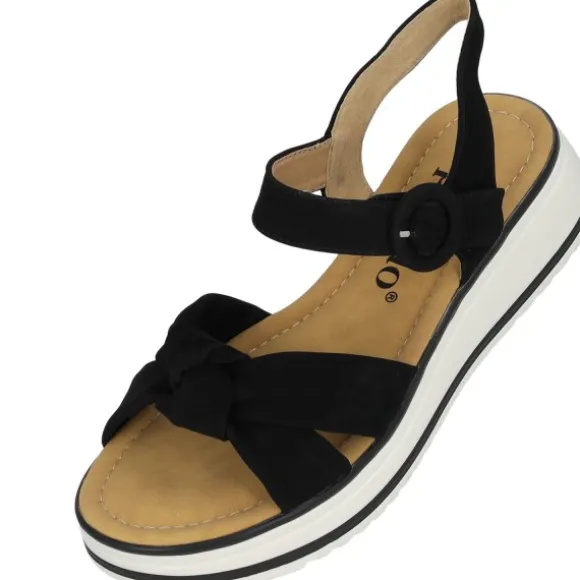 Palado Ebelli, Riemchensandalen, Damen, Schwarz