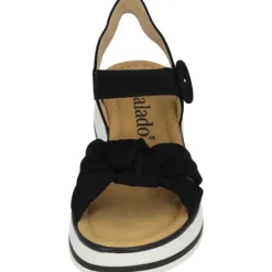 Palado Ebelli, Riemchensandalen, Damen, Schwarz