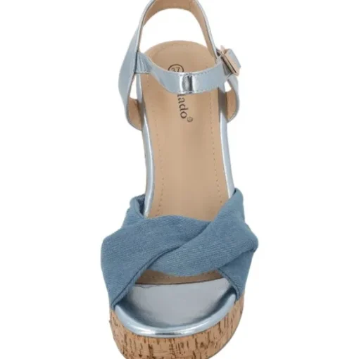 Palado Evanie, Sandaletten, Damen, Blau